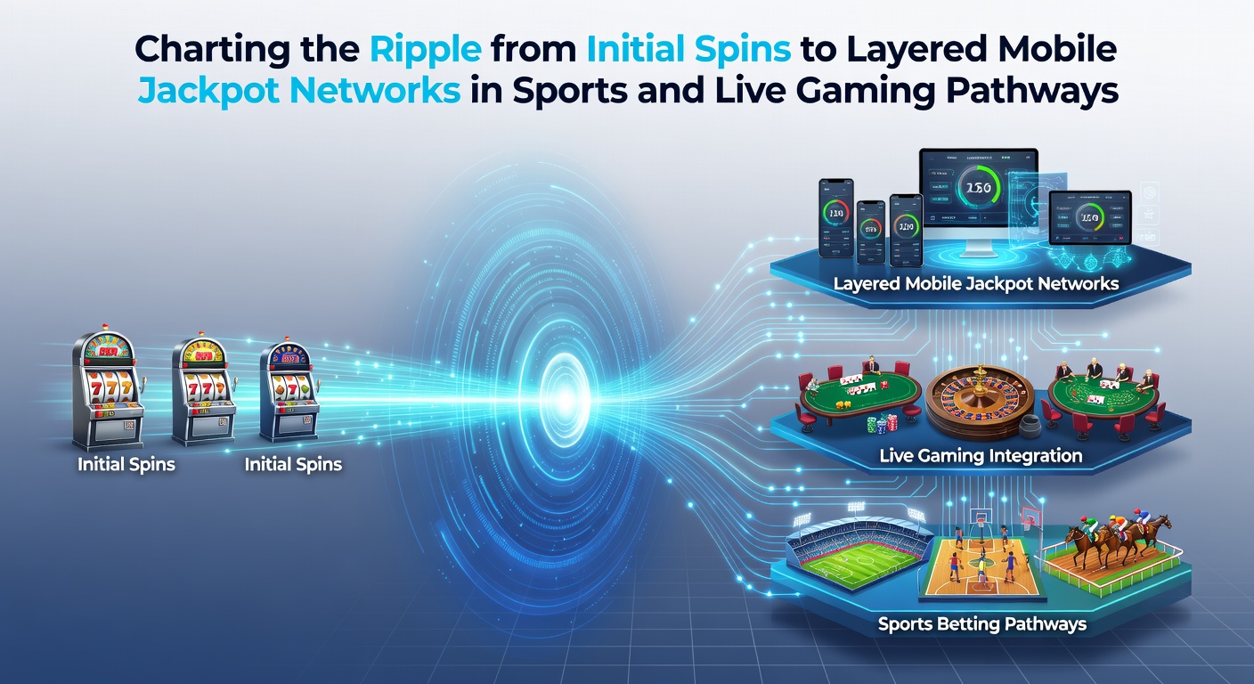 Darstellung der Wellenwirkung von Bonus-Spins zu mobilen Jackpot-Netzwerken in Sport- und Live-Gaming-Umgebungen