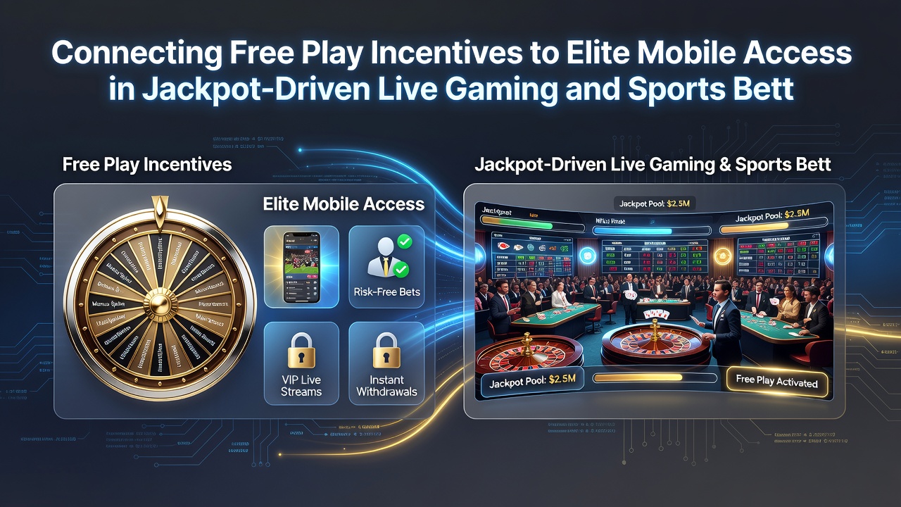 Mobile Elite-Zugänge mit Jackpot- und Live-Gaming-Elementen in Sportwetten
